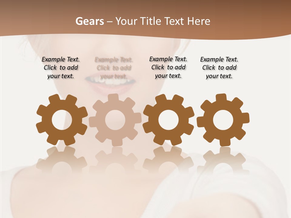 People  Lady PowerPoint Template