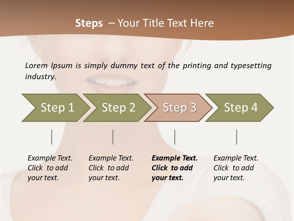 People  Lady PowerPoint Template