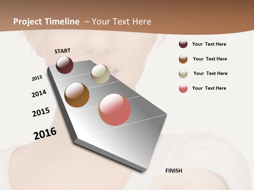 People  Lady PowerPoint Template