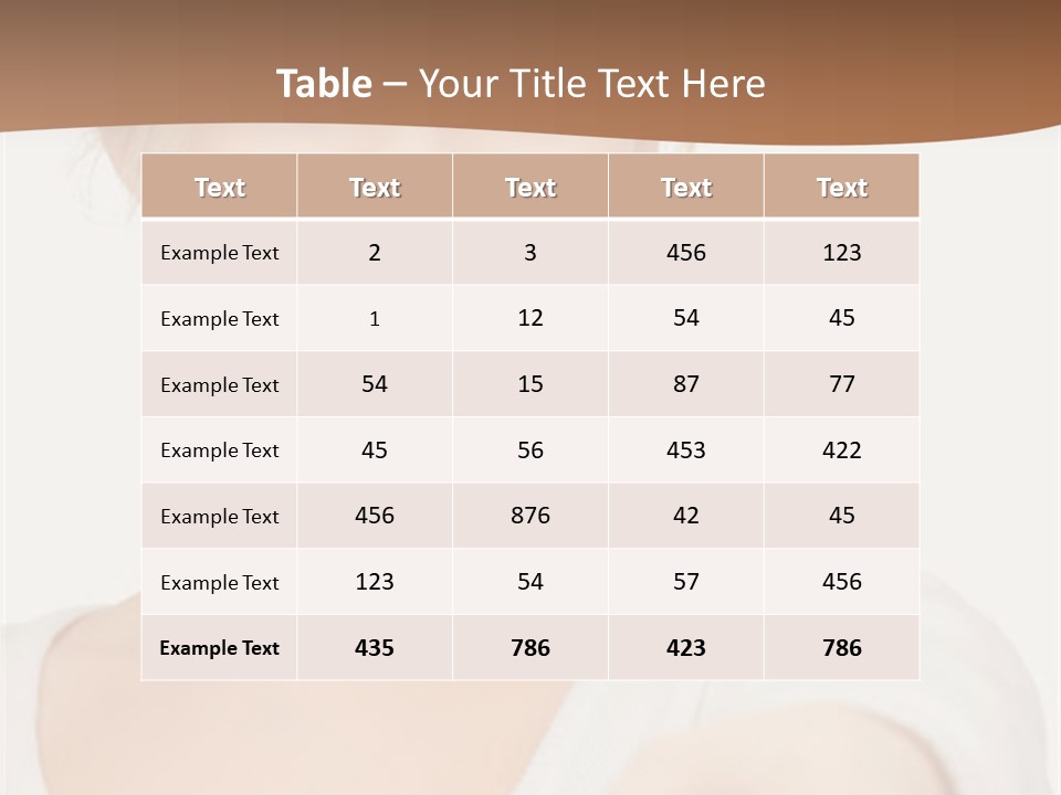 People  Lady PowerPoint Template