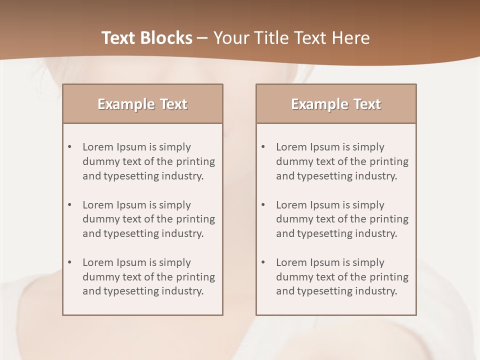 People  Lady PowerPoint Template