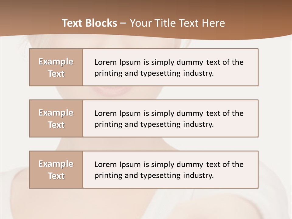 People  Lady PowerPoint Template