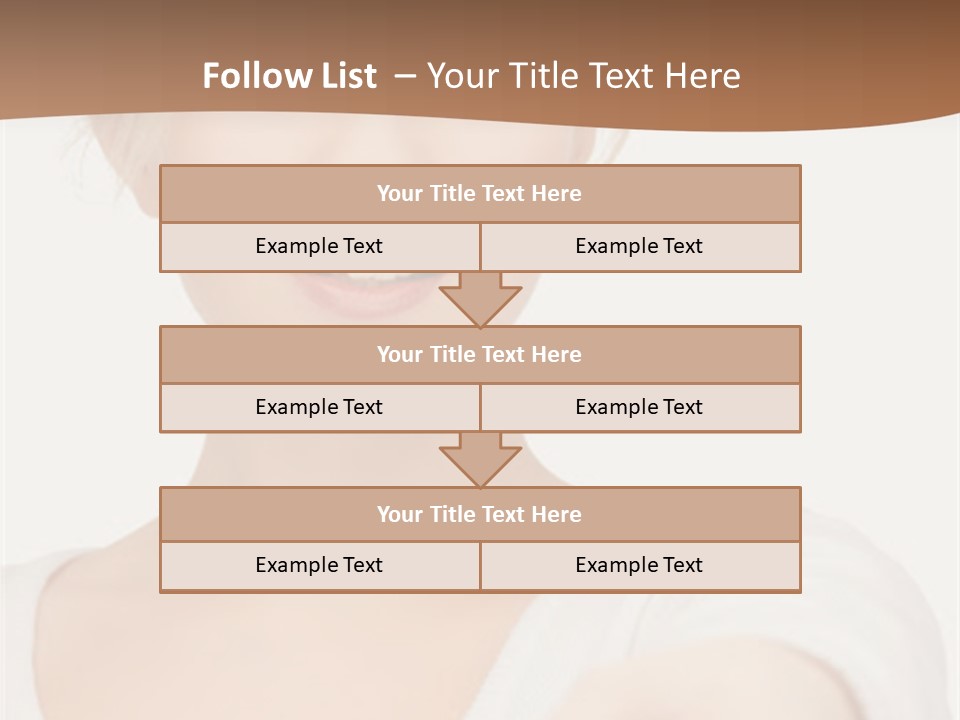People  Lady PowerPoint Template