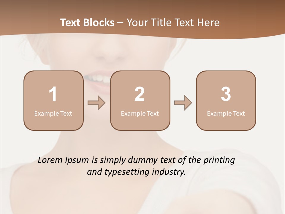 People  Lady PowerPoint Template