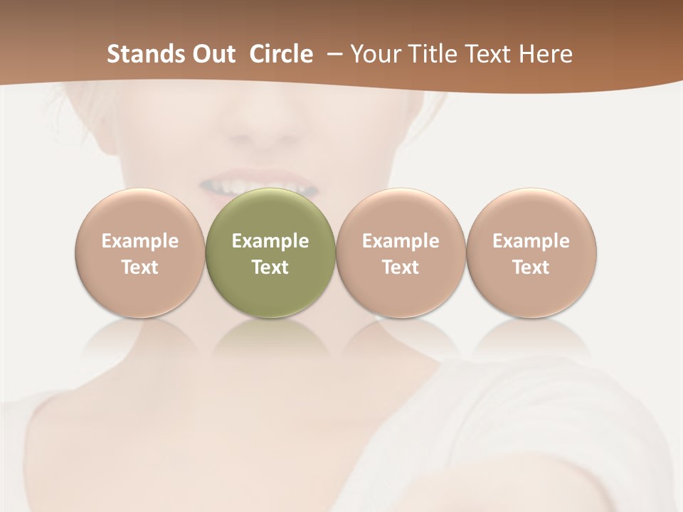 People  Lady PowerPoint Template