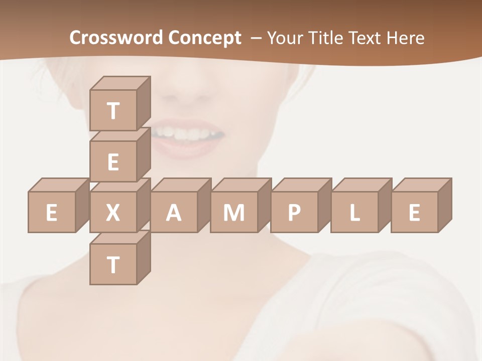 People  Lady PowerPoint Template