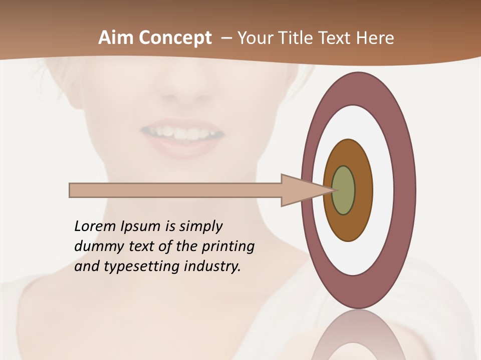 People  Lady PowerPoint Template