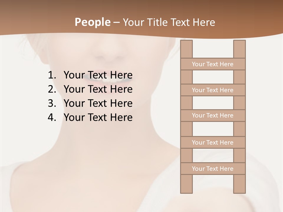 People  Lady PowerPoint Template