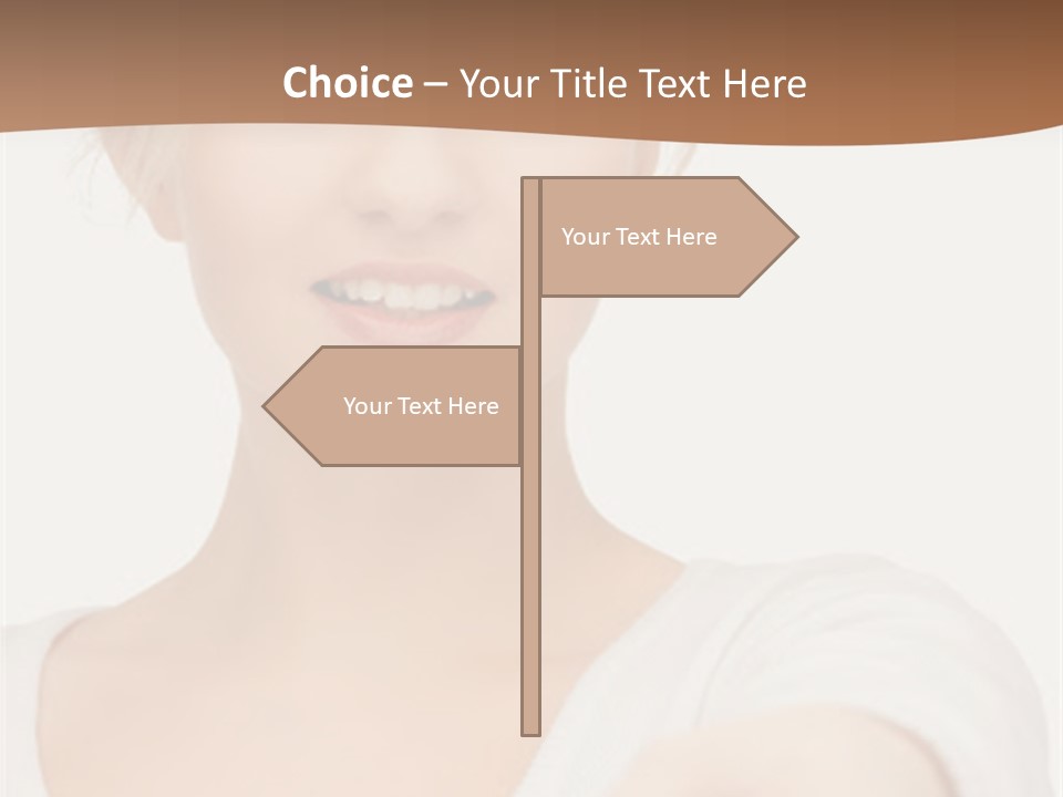 People  Lady PowerPoint Template