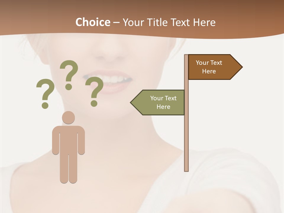 People  Lady PowerPoint Template