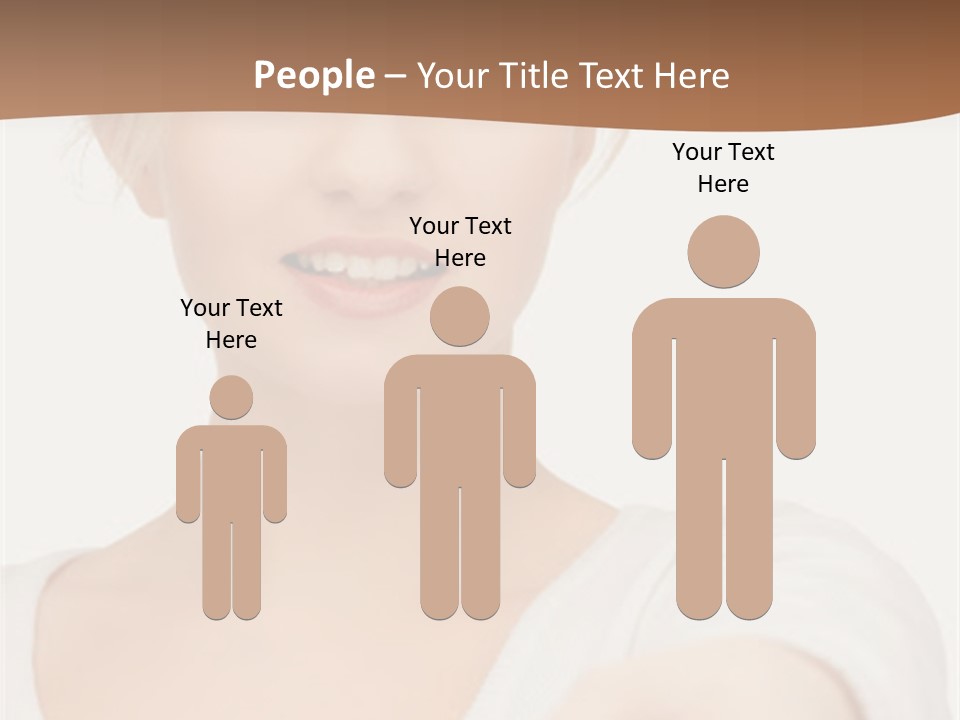 People  Lady PowerPoint Template