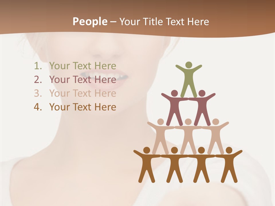 People  Lady PowerPoint Template