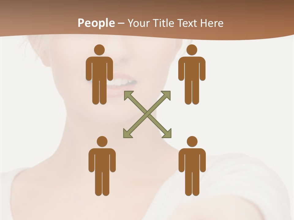 People  Lady PowerPoint Template