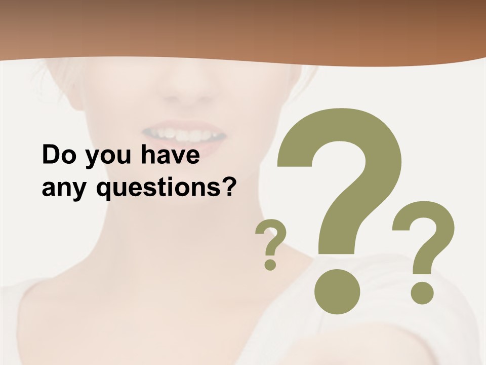 People  Lady PowerPoint Template