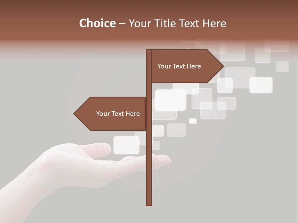 Choosing Desktop Tech PowerPoint Template