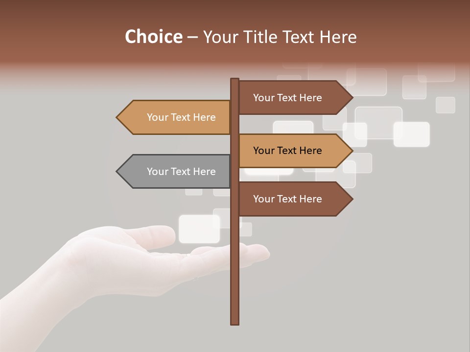 Choosing Desktop Tech PowerPoint Template
