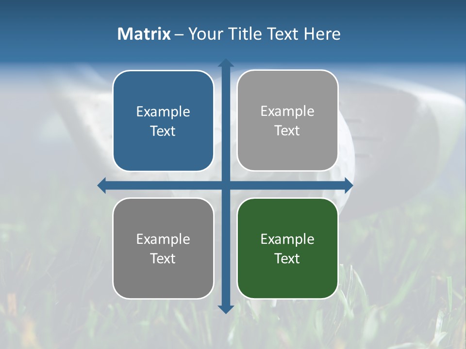 Focus White Happy PowerPoint Template