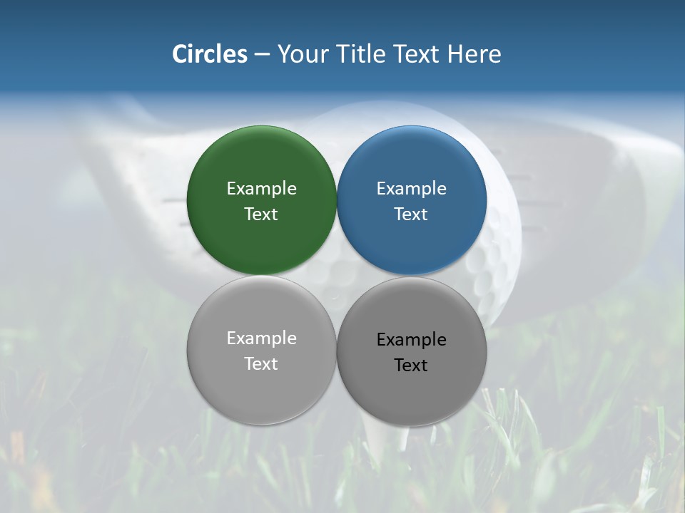 Focus White Happy PowerPoint Template