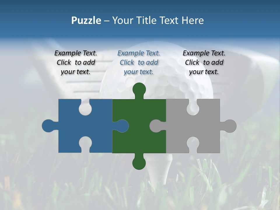 Focus White Happy PowerPoint Template