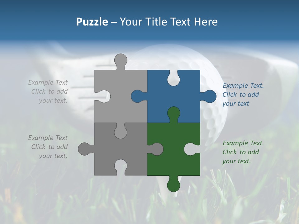 Focus White Happy PowerPoint Template