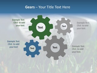 Focus White Happy PowerPoint Template