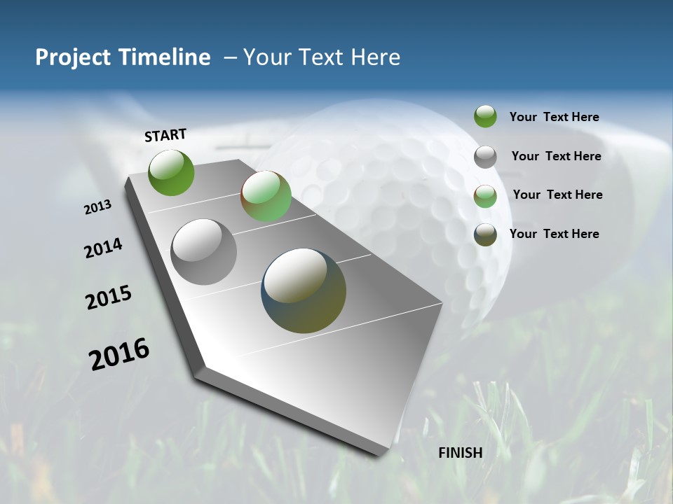 Focus White Happy PowerPoint Template