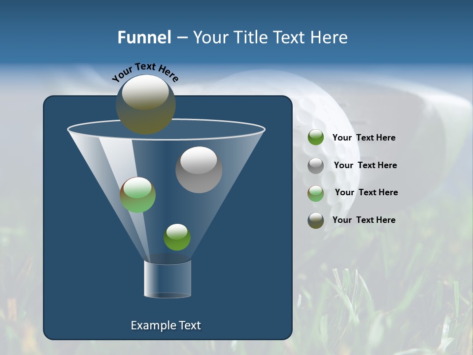 Focus White Happy PowerPoint Template