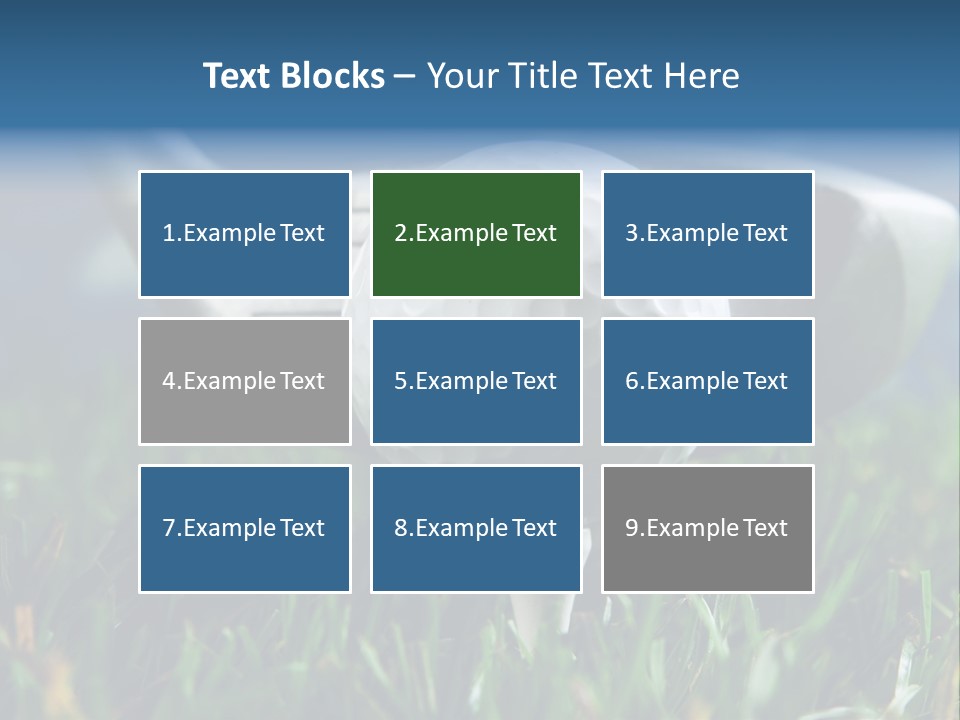 Focus White Happy PowerPoint Template