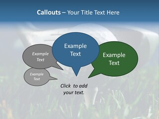 Focus White Happy PowerPoint Template
