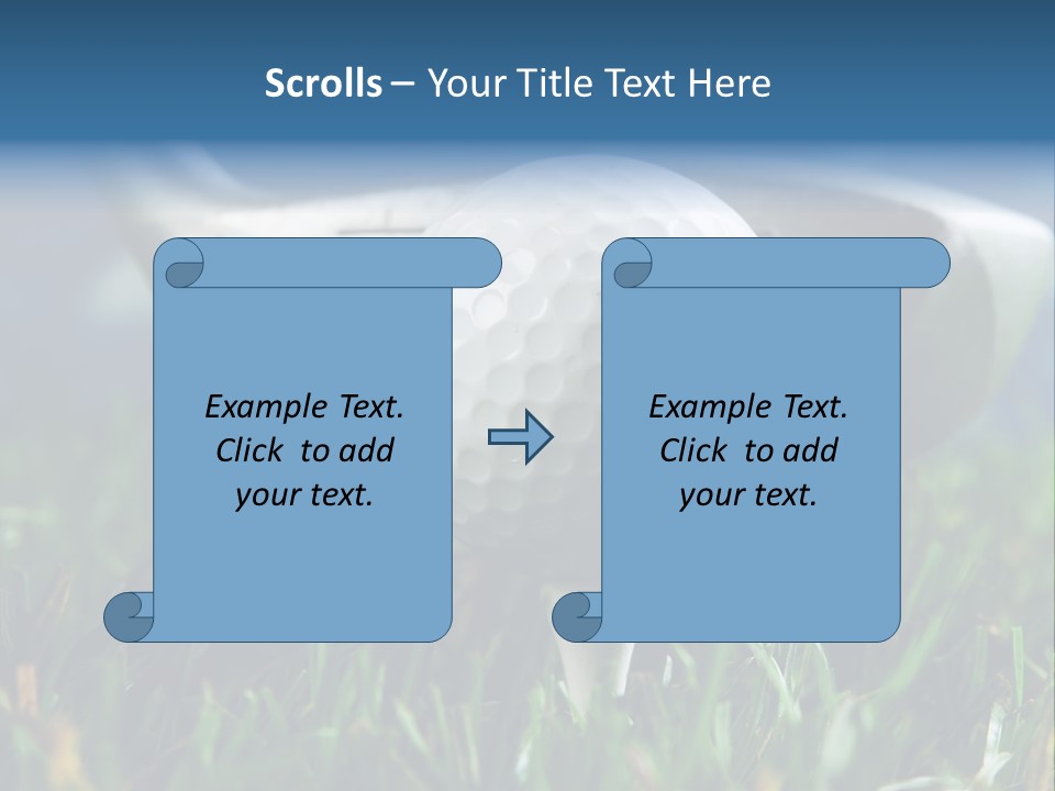 Focus White Happy PowerPoint Template