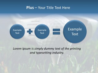 Focus White Happy PowerPoint Template