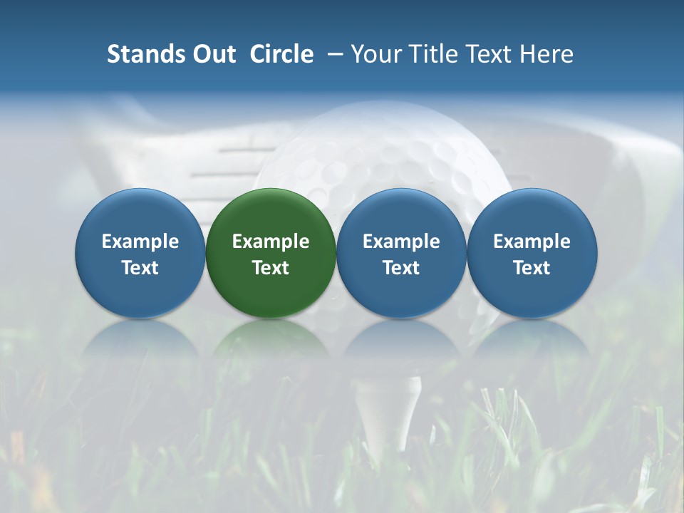 Focus White Happy PowerPoint Template
