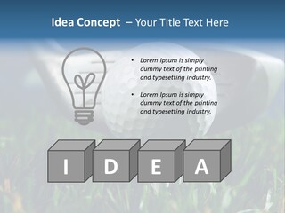 Focus White Happy PowerPoint Template