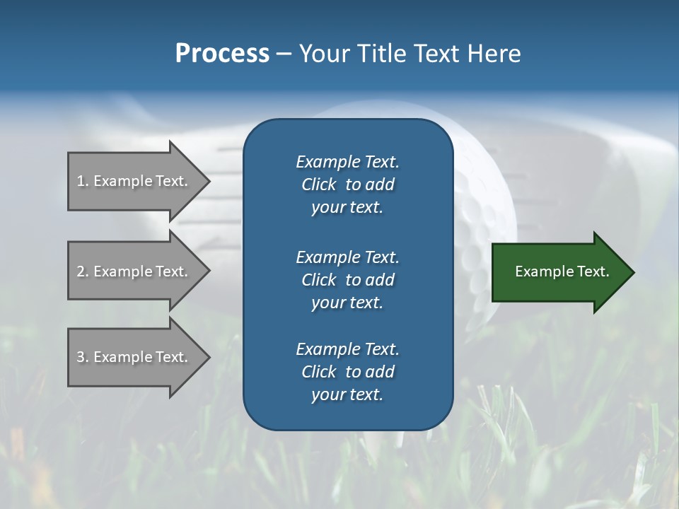 Focus White Happy PowerPoint Template