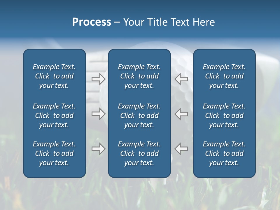 Focus White Happy PowerPoint Template