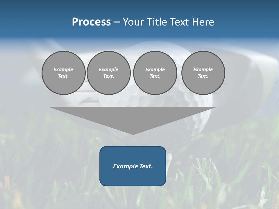 Focus White Happy PowerPoint Template