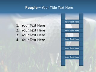 Focus White Happy PowerPoint Template