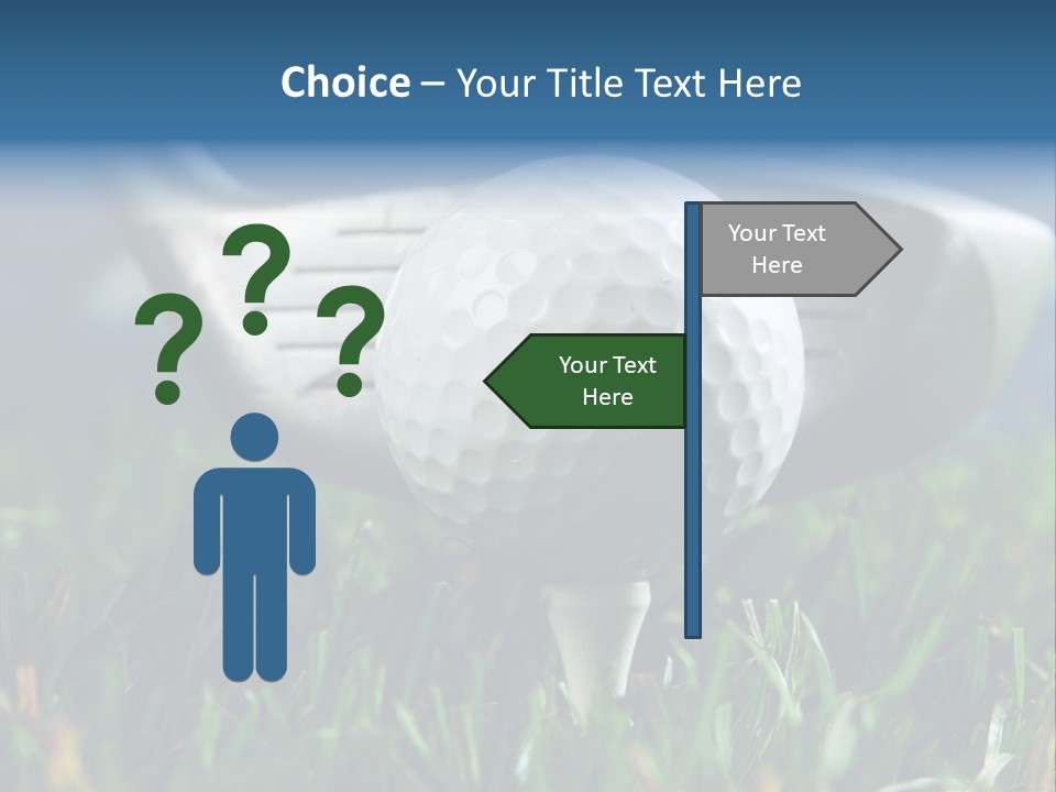 Focus White Happy PowerPoint Template