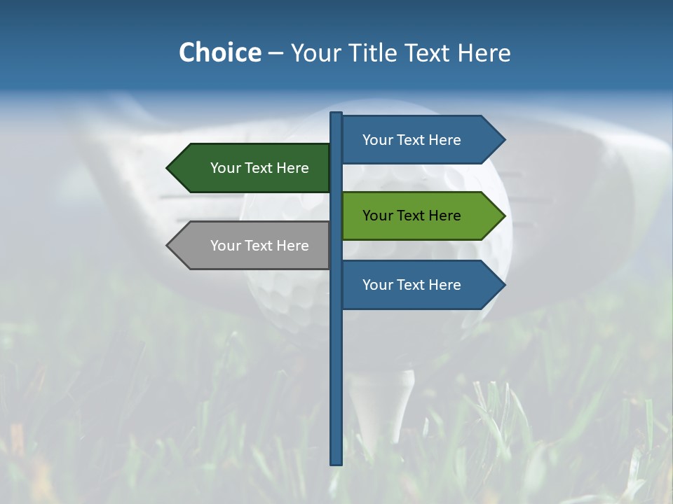 Focus White Happy PowerPoint Template