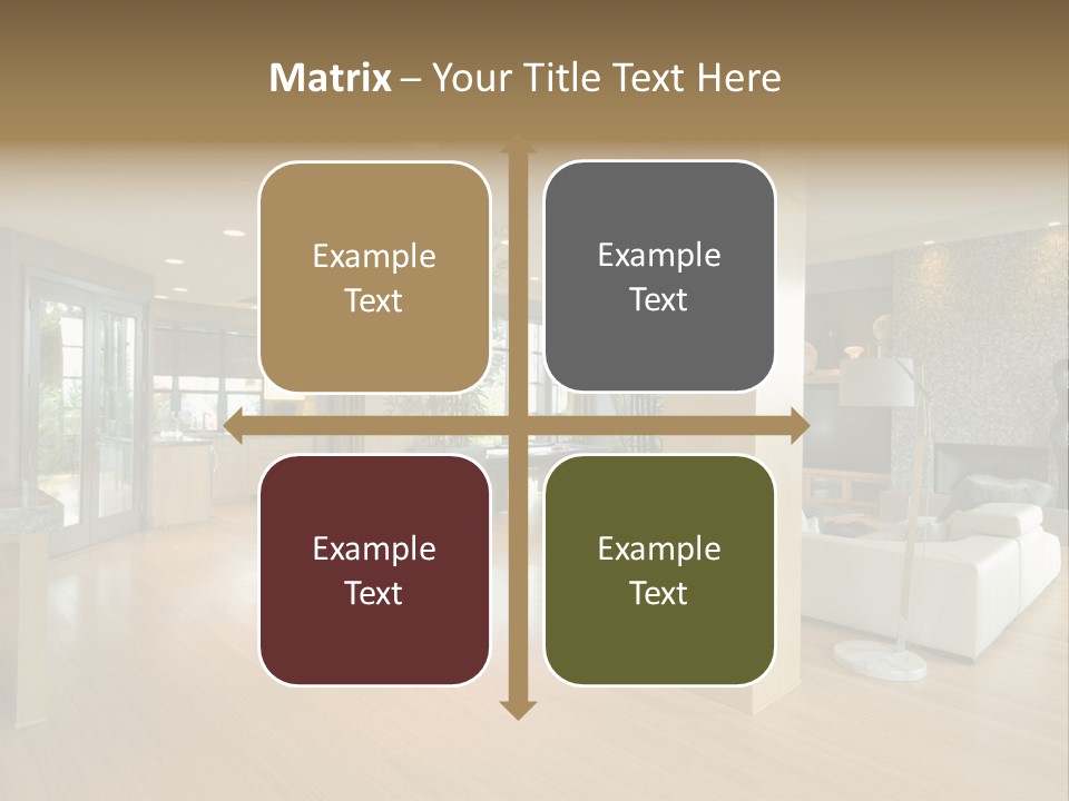 Table Show Architecture PowerPoint Template