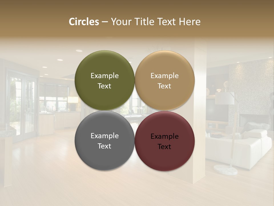 Table Show Architecture PowerPoint Template