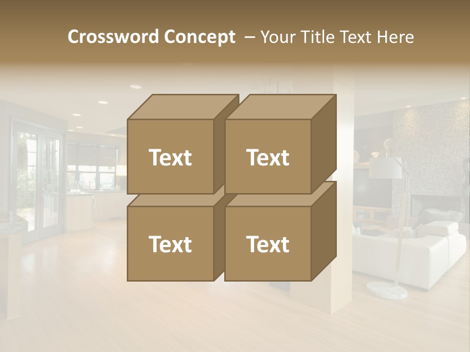 Table Show Architecture PowerPoint Template