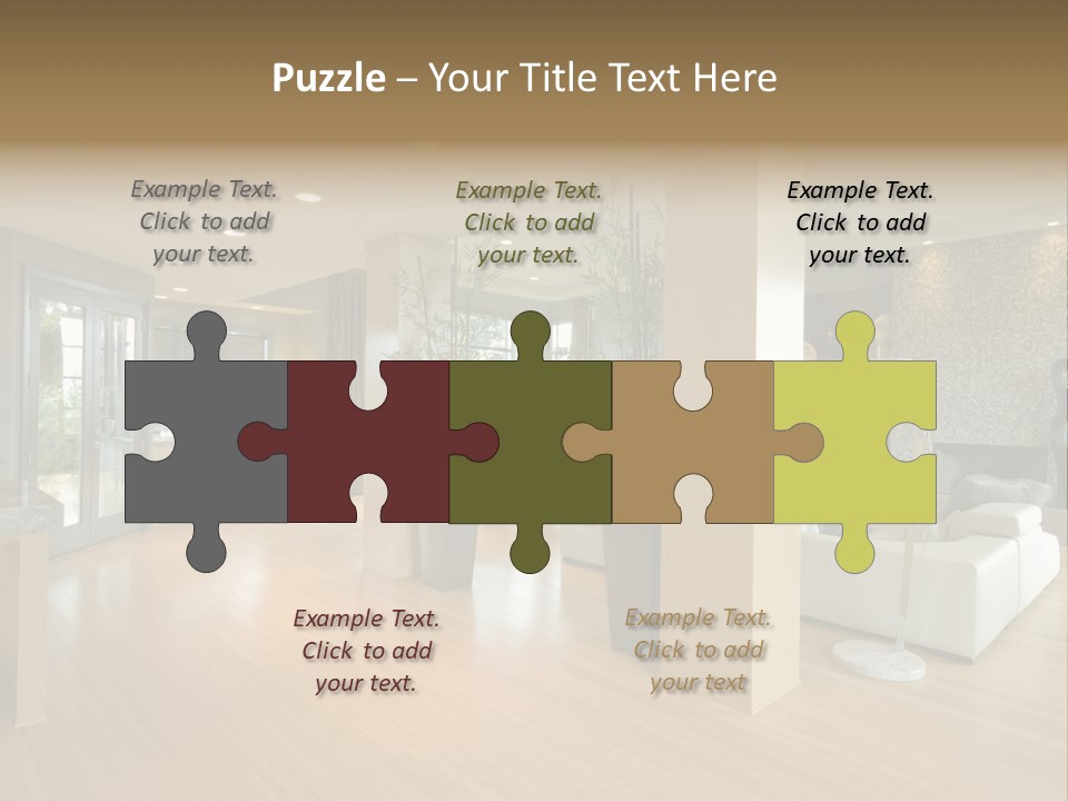 Table Show Architecture PowerPoint Template