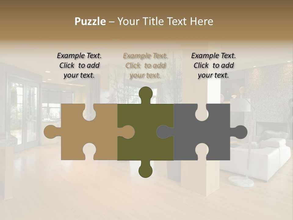Table Show Architecture PowerPoint Template