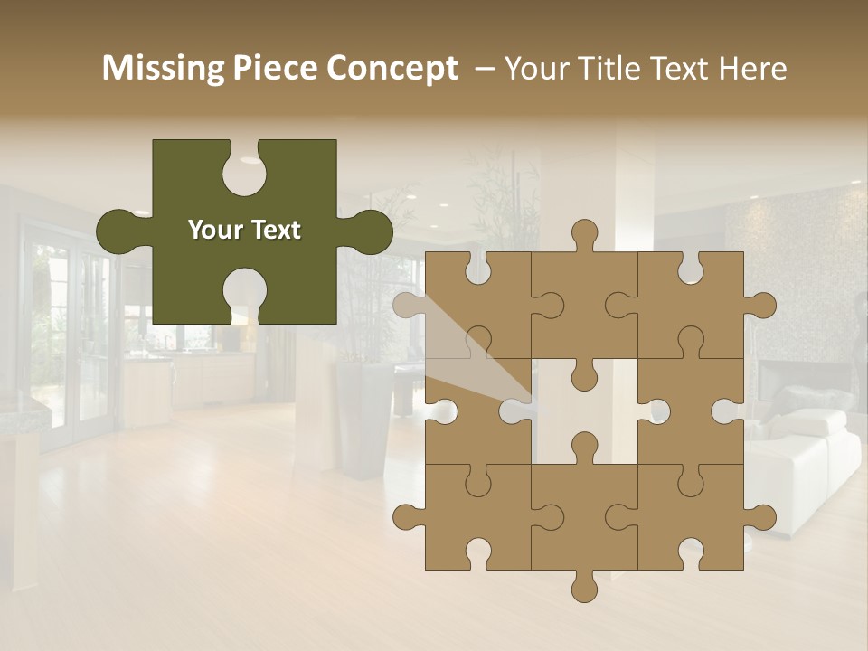 Table Show Architecture PowerPoint Template