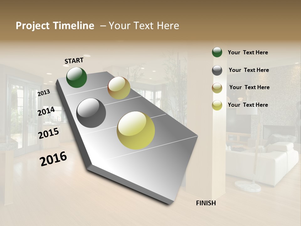 Table Show Architecture PowerPoint Template