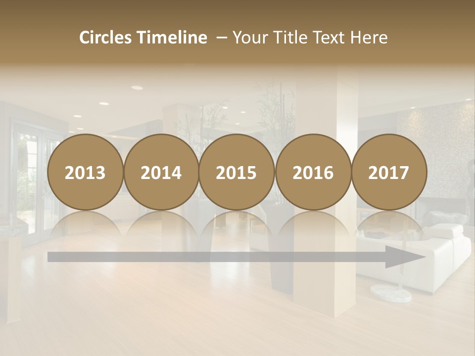 Table Show Architecture PowerPoint Template