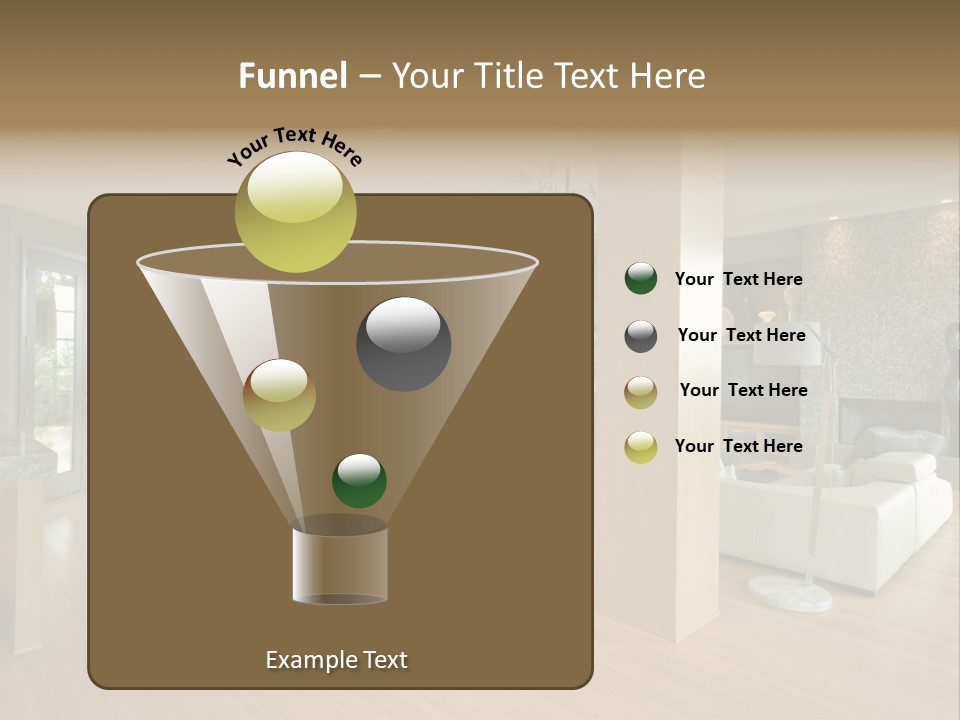 Table Show Architecture PowerPoint Template