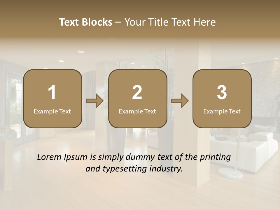 Table Show Architecture PowerPoint Template