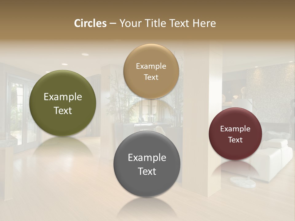 Table Show Architecture PowerPoint Template
